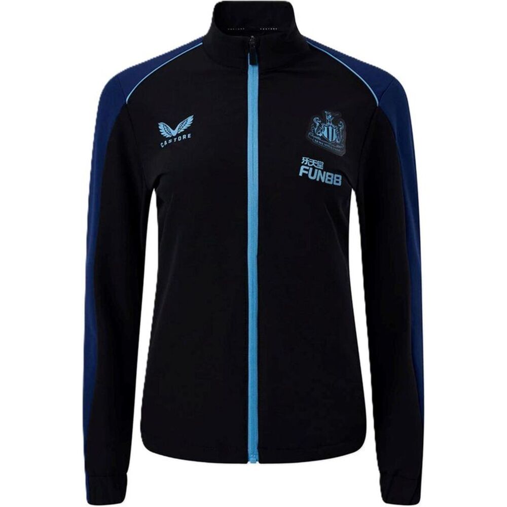 Castore Womens/Ladies Newcastle United FC Track Jacket / Black